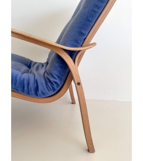 Laminett Lounge Chair di Yngve Ekström per Swedese kitatori mobili Oggetto di design vintage svizzera