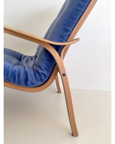 Laminett Lounge Chair di Yngve Ekström per Swedese kitatori mobili Oggetto di design vintage svizzera