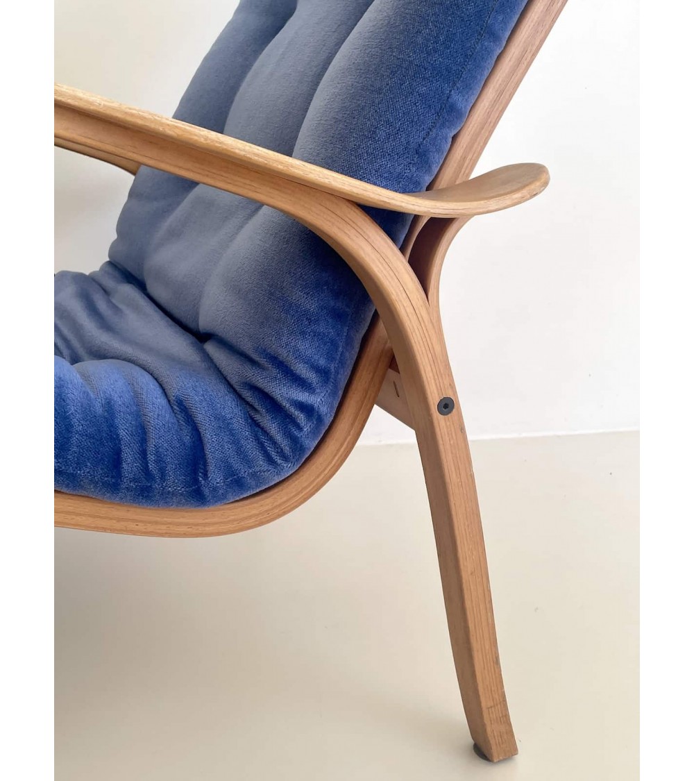 Laminett Lounge Chair di Yngve Ekström per Swedese kitatori mobili Oggetto di design vintage svizzera