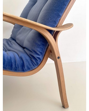 Laminett Lounge Chair di Yngve Ekström per Swedese kitatori mobili Oggetto di design vintage svizzera