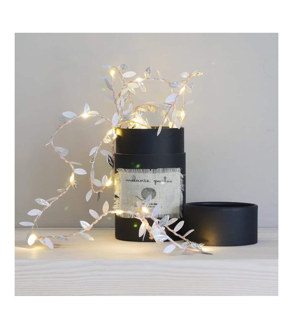 Silver leaves - Fairy Lights Melanie Porter lighted illuminated decoration indoor bedroom