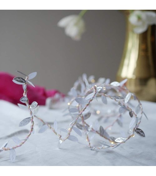 Silver leaves - Fairy Lights Melanie Porter lighted illuminated decoration indoor bedroom