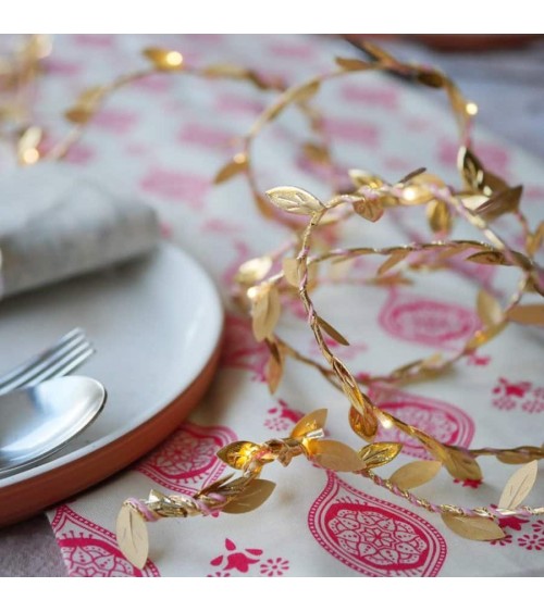 Golden leaves - Fairy Lights Melanie Porter lighted illuminated decoration indoor bedroom