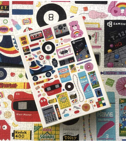 In the 80's - Puzzle 1000 Teile Happily Puzzles  coole lustige schöne puzzle kaufen shönes motiv