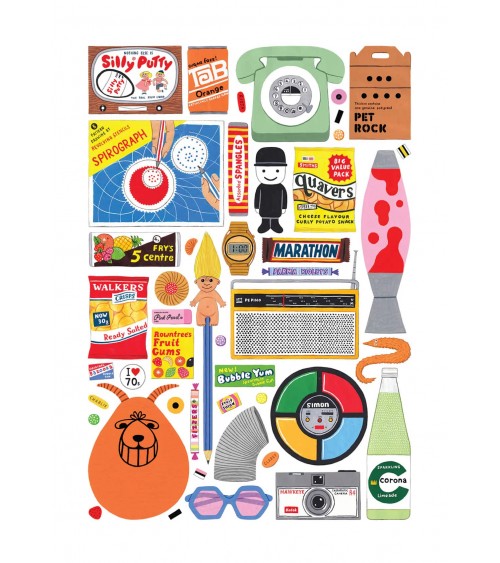 In the 70's - Puzzle 1000 pezzi Happily Puzzles Kitatori