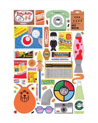 In the 70's - Puzzle 1000 pezzi Happily Puzzles Kitatori