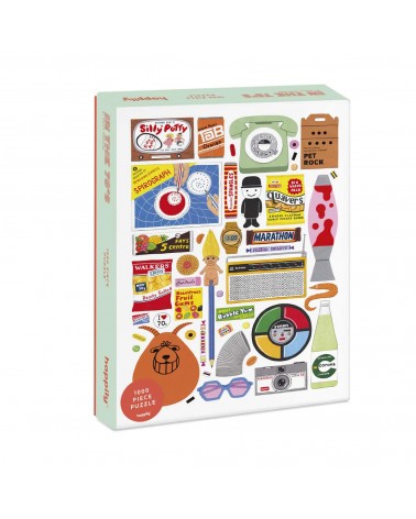 In the 70's - Puzzle 1000 pezzi Happily Puzzles Kitatori
