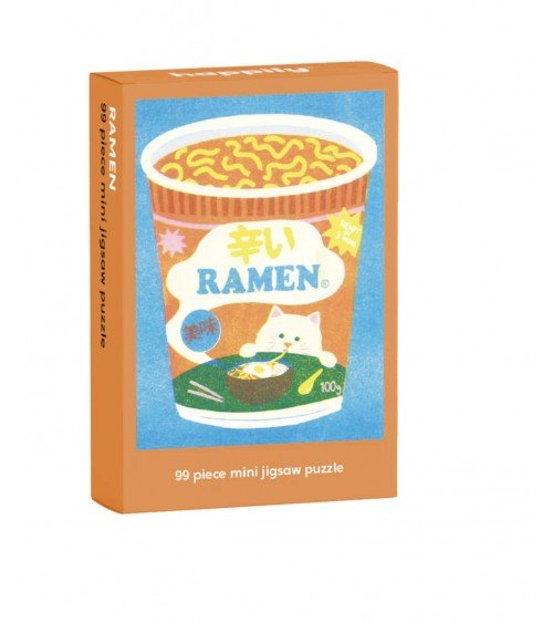 Ramen - 99 piece mini Jigsaw Puzzle for Adults Happily Puzzles art puzzle jigsaw adult picture puzzles