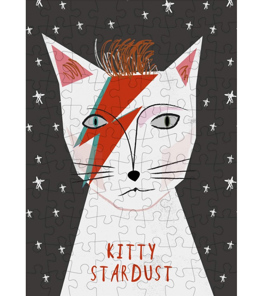 Kitty Stardust Cat mini jigsaw puzzle for adults Happily Puzzles