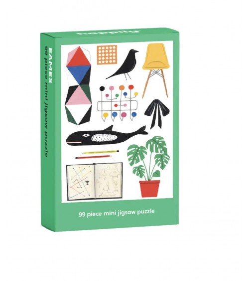 Eames Design - Mini Puzzle adulto 99 pezzi Happily Puzzles Kitatori