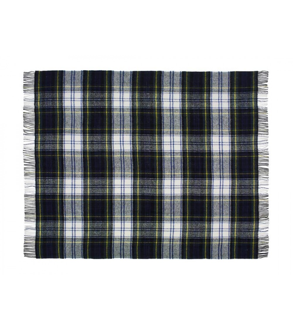 Plaid tartan DRESS GORDON - couverture en laine Bronte by Moon anglaise plaid tartan ecossais 100 laine highland