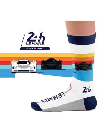 Lemans Retro Racer - coole socken Heel Tread socke kuschelsocken für damen lustig herren farbige coole socken