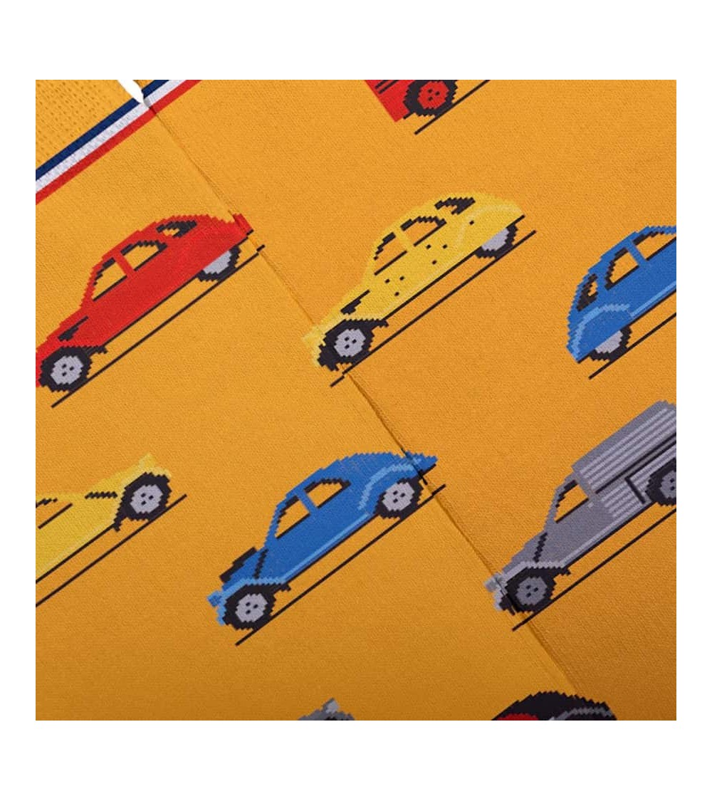 2CV - Chaussettes originales Citroën 2 Chevaux Heel Tread jolies pour femme originales pour homme chausset rigolotes drole Su...