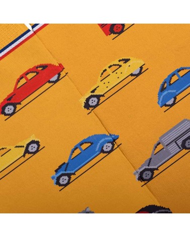 2CV - Citroen 2 Chevaux Cool Socks Heel Tread funny crazy cute cool best pop socks for women men
