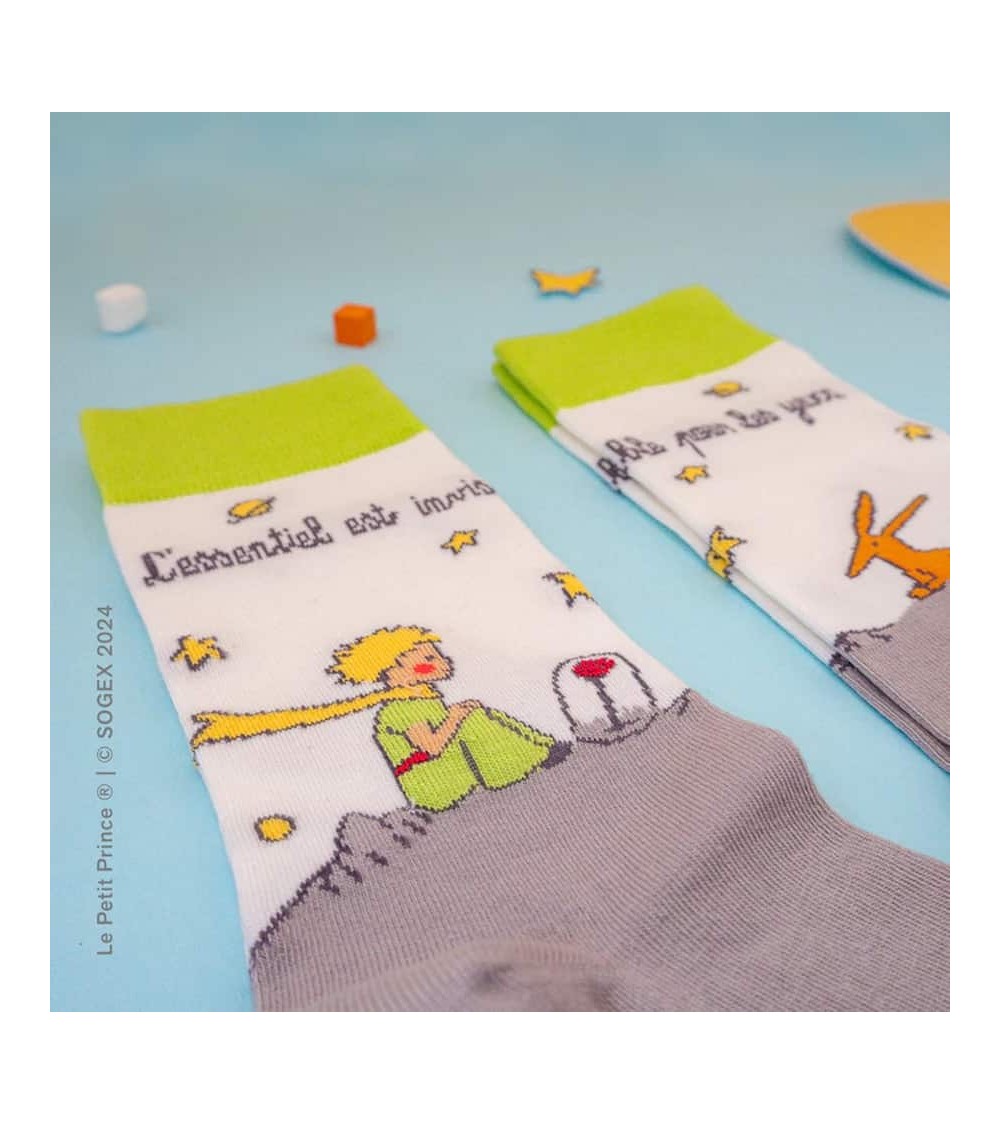 L’Essentiel - The Little Prince Socks Sock Affairs funny crazy cute cool best pop socks for women men