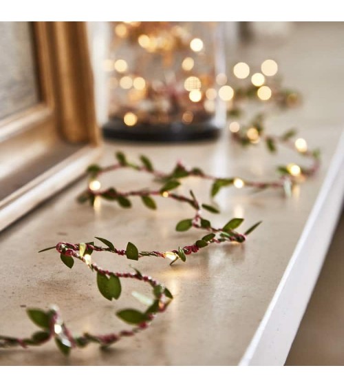 Green leaves - Fairy Lights Melanie Porter lighted illuminated decoration indoor bedroom