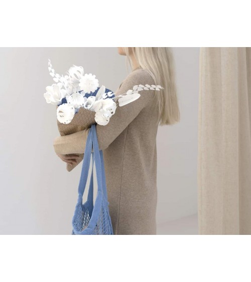 FIELD Flowers White - large bouquet of origami paper flowers Jurianne Matter original kitatori switzerland