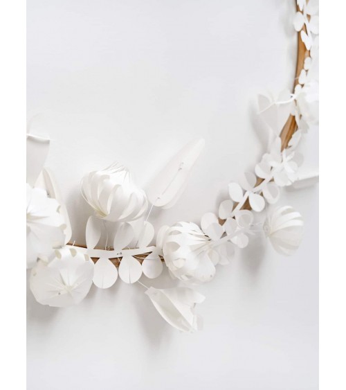 FIELD Flowers White - large bouquet of origami paper flowers Jurianne Matter original kitatori switzerland