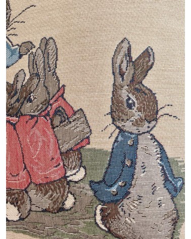 Peter Hase by Beatrix Potter - Kissenbezug, Zierkissen Yapatkwa zierkissen sofa deko kissen kaufen dekokissen sofakissen