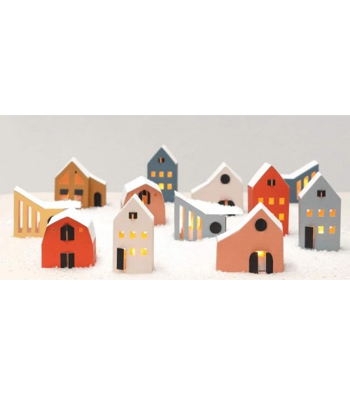 SAMLET tiny houses - Paper houses - decorative objects Jurianne Matter original kitatori switzerland