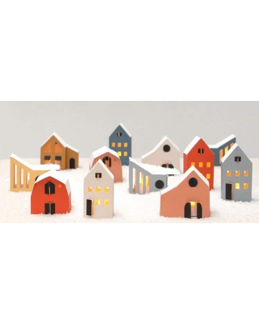 SAMLET tiny houses - Paper houses - decorative objects Jurianne Matter original kitatori switzerland