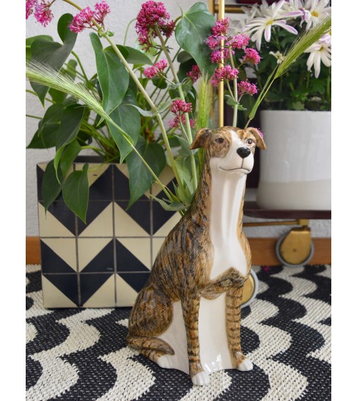 Blume Vase - Windhund Quail Ceramics vasen deko blumenvase blume vase design dekoration spezielle schöne kitatori schweiz kaufen