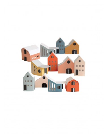 SAMLET tiny houses - Case di carta - oggetti decorativi Jurianne Matter particolari kitatori svizzera