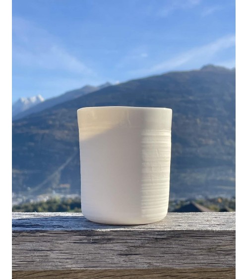 Ciclista donna - Mug, tazza da caffè e da tè in porcellana fine Keramiek van Sophie caffè espresso tazza particolari