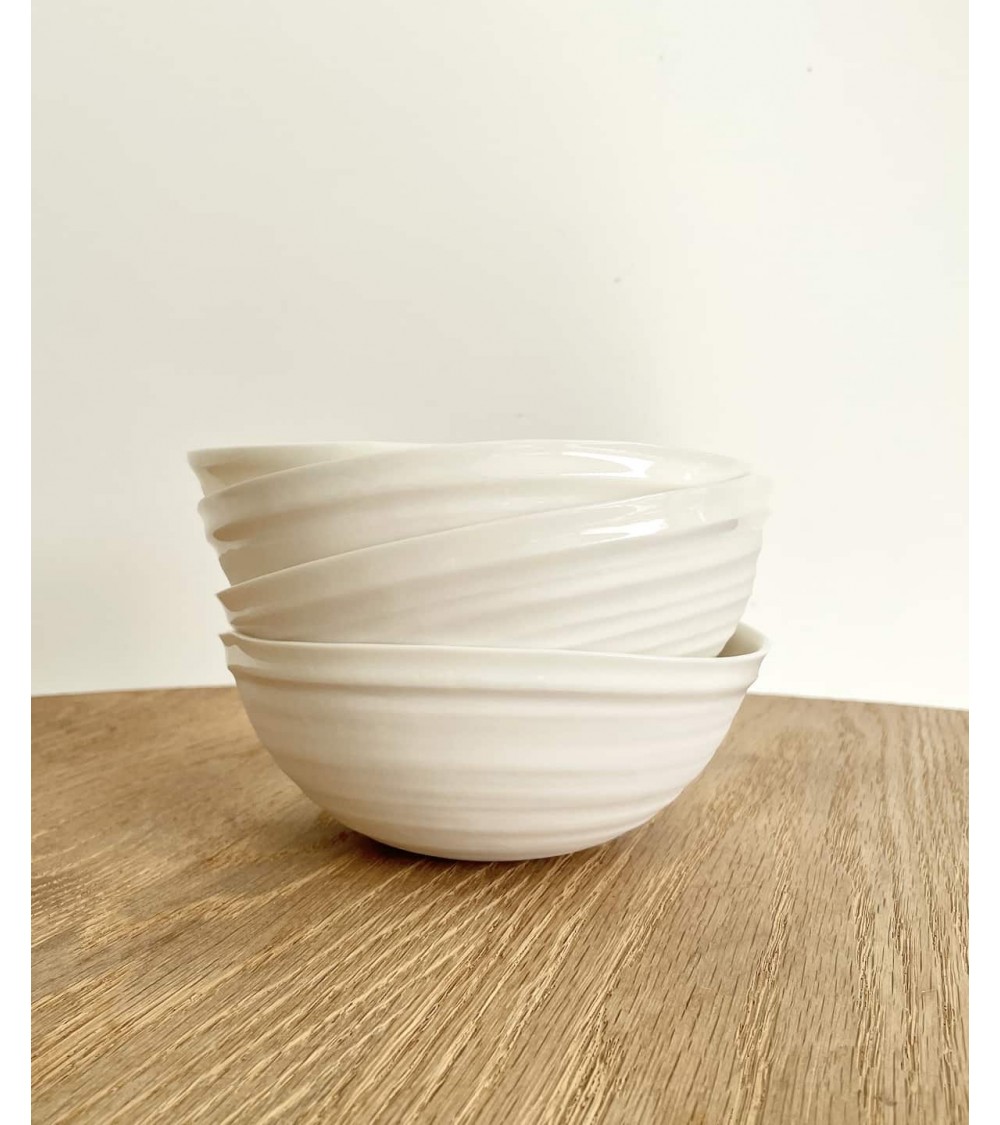 Cyclist women - fine porcelain bowl Keramiek van Sophie ramen salad fruit pasta soup cereal ceramic bowl Cyclist women - fine porcelain bowl Keramiek van Sophie ramen salad fruit pasta soup cereal ceramic bowl