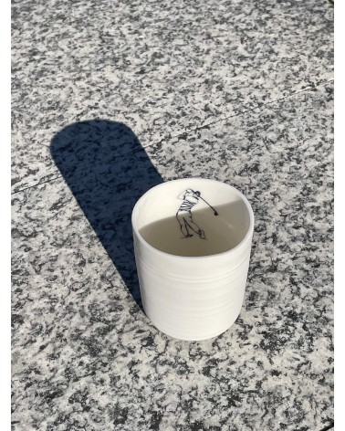 Golfista - Mug, tazza da caffè e da tè in porcellana fine Keramiek van Sophie caffè espresso tazza particolari