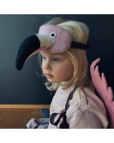 Disguise for kids - Alice Flamingo Sew Heart Felt original gift idea switzerland