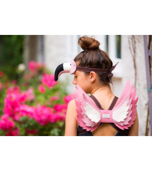 Disguise for kids - Alice Flamingo Sew Heart Felt original gift idea switzerland