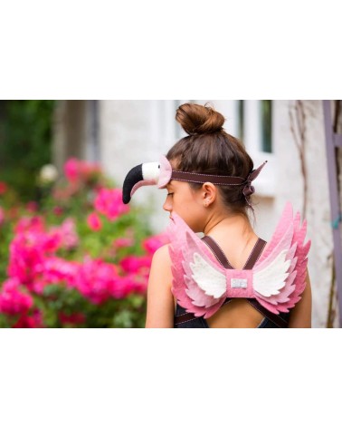 Disguise for kids - Alice Flamingo Sew Heart Felt original gift idea switzerland