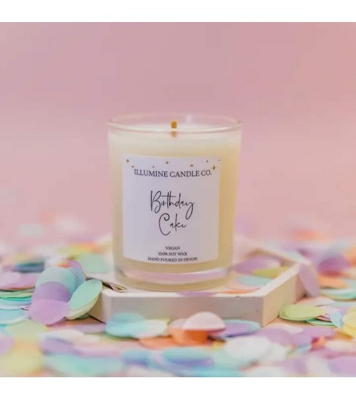 Birthday Cake - Scented Candle handmade good smelling candles shop store