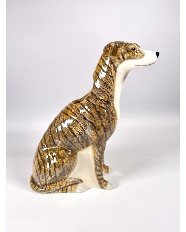 Vase à fleurs - Lévrier Quail Ceramics design fleur décoratif original kitatori suisse