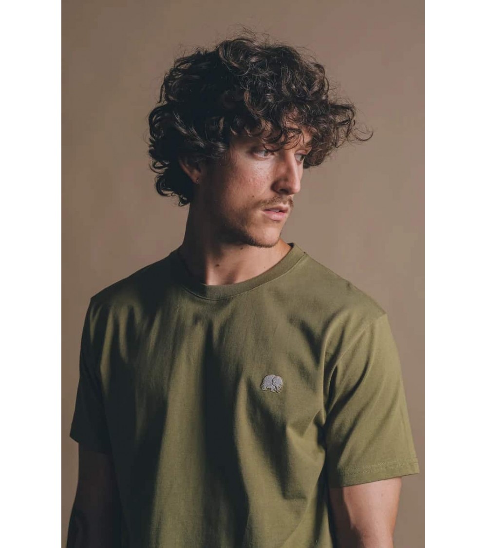 Organic Essential T-Shirt - Gothic Olive Trendsplant Tee shirts bio organic cotton ethical sustainable tshirt