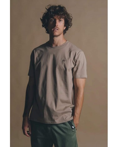 Organic Essential T-Shirt - Desert Taupe Trendsplant Tee shirts bio organic cotton ethical sustainable tshirt