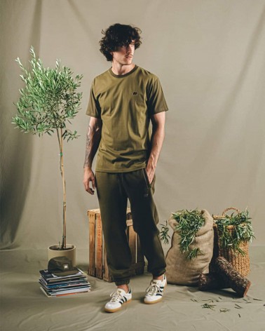 T-shirt Essential Organic - Gothic Olive Trendsplant magliette uomo donna cool tshirt t shirt cotone biologico organico