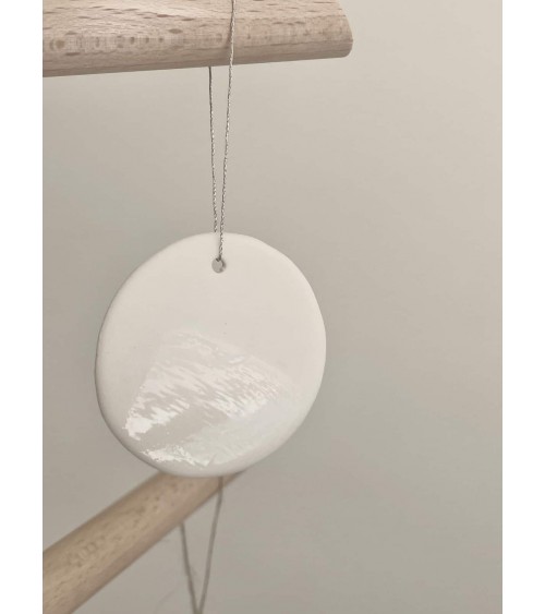 Porcelain hanging decoration - Christmas Tree Decoration Keramiek van Sophie 2024 christmas decorations xmas tree decorations