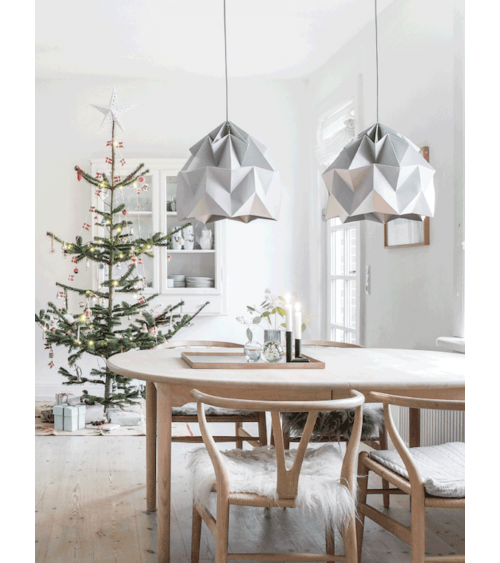 Moth XL Grey - Hanging lamp Studio Snowpuppe pendant lighting suspended light for kitchen bedroom dining living room