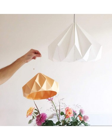 Chestnut Abricote - Papier Lampenschirm Hängelampe Studio Snowpuppe lampenschirme kaufen