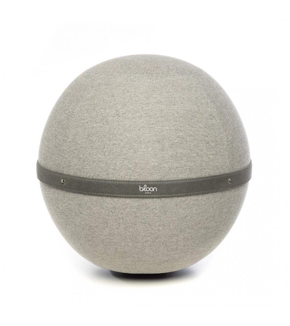 Palla Bloon Urban Grigio chiaro - Sedia ufficio ergonomica Bloon Paris palla da seduta pouf gonfiabile