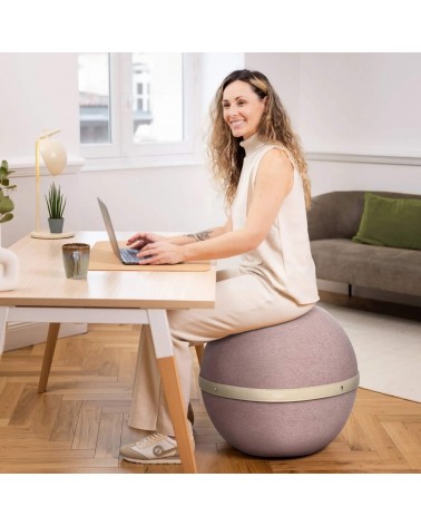 Siège Bloon Urban Nude - Ballon ergonomique bureau Bloon Paris ergonomique swiss ball bureau d'assise