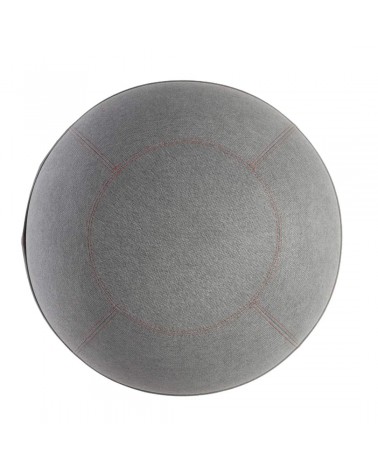 Palla Bloon Urban Grigio silice - Sedia ufficio ergonomica Bloon Paris palla da seduta pouf gonfiabile