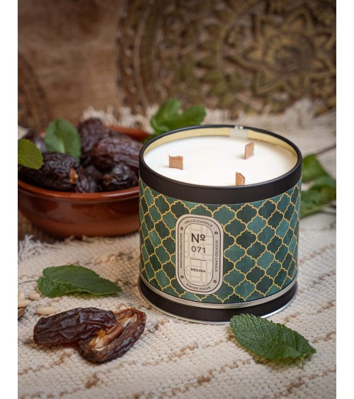 N°71 Médina - Natural handmade scented candle handmade good smelling candles shop store