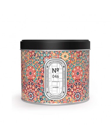 N°46 Amber - Natürliche Duftkerze mit Sojawachs Beste Natürliche Duftkerzen im glas kaufen
