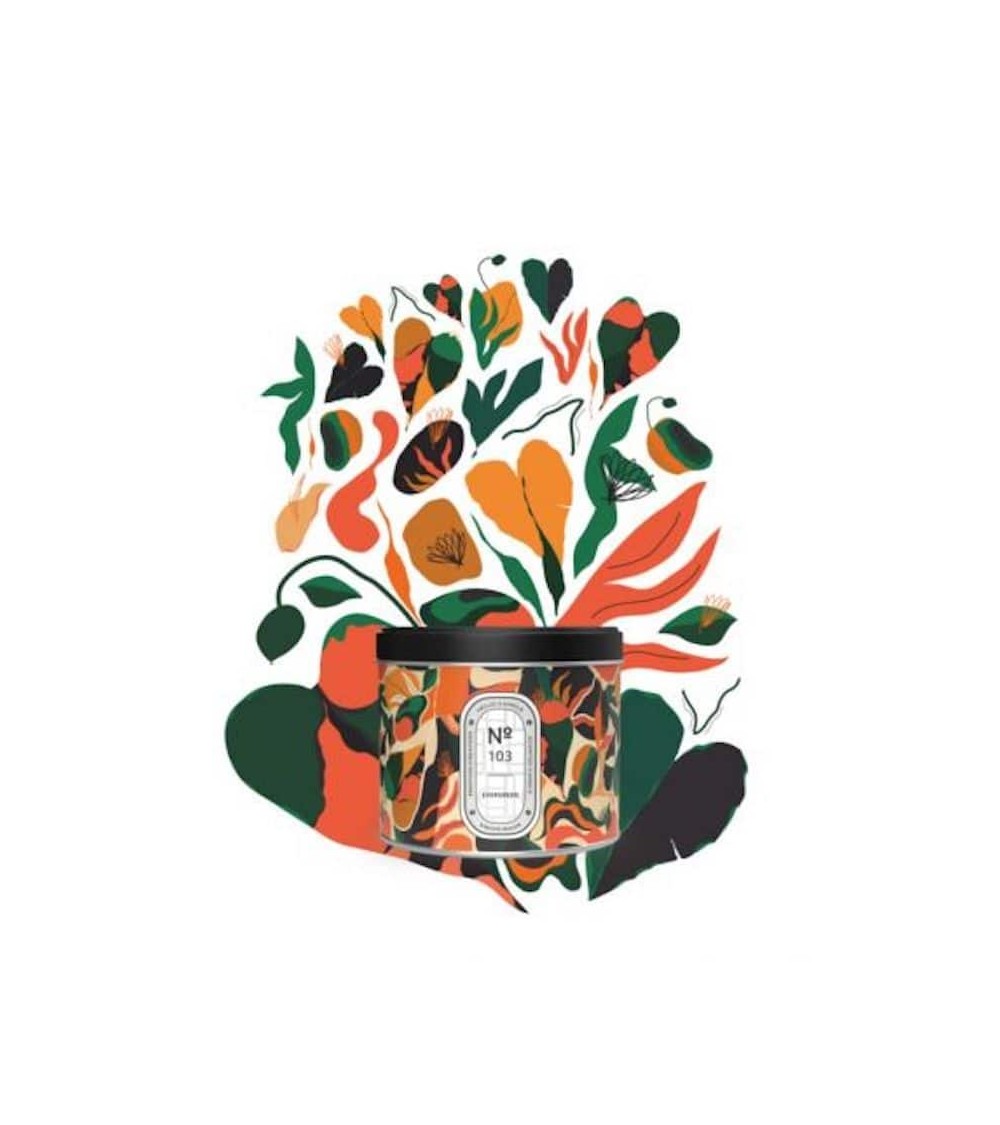 N°103 Evergreen - Natürliche Duftkerze mit Sojawachs Beste Natürliche Duftkerzen im glas kaufen