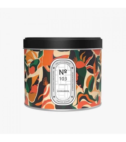 N°103 Evergreen - Natural handmade scented candle handmade good smelling candles shop store