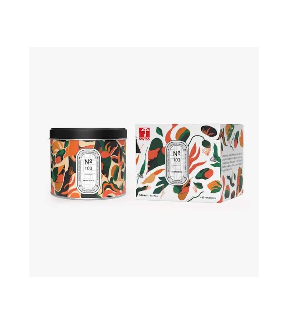 N°103 Evergreen - Natural handmade scented candle handmade good smelling candles shop store