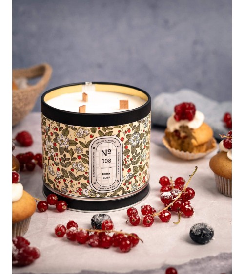 N°8 Berry Bliss - Natural handmade scented candle handmade good smelling candles shop store